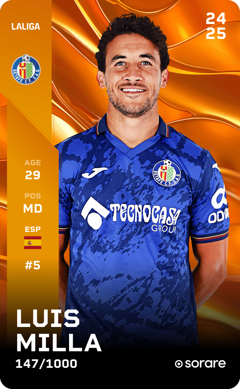 Luis Milla 2024-25 • Limited 147/1000