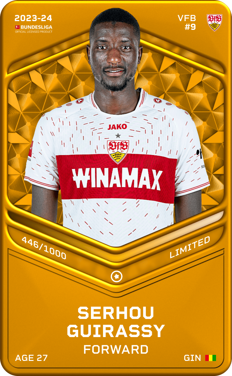 Serhou Guirassy 2023-24 • Limited 446/1000