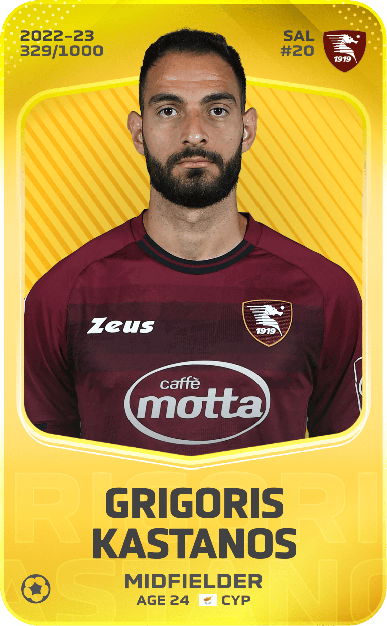Grigoris Kastanos 2022-23 • Limited 329/1000
