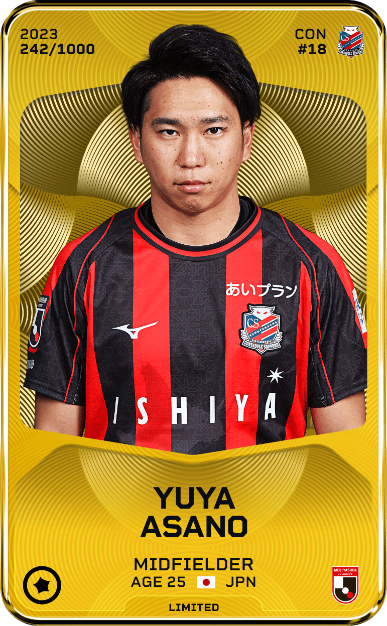 Yuya Asano 2023-24 • Limited 242/1000