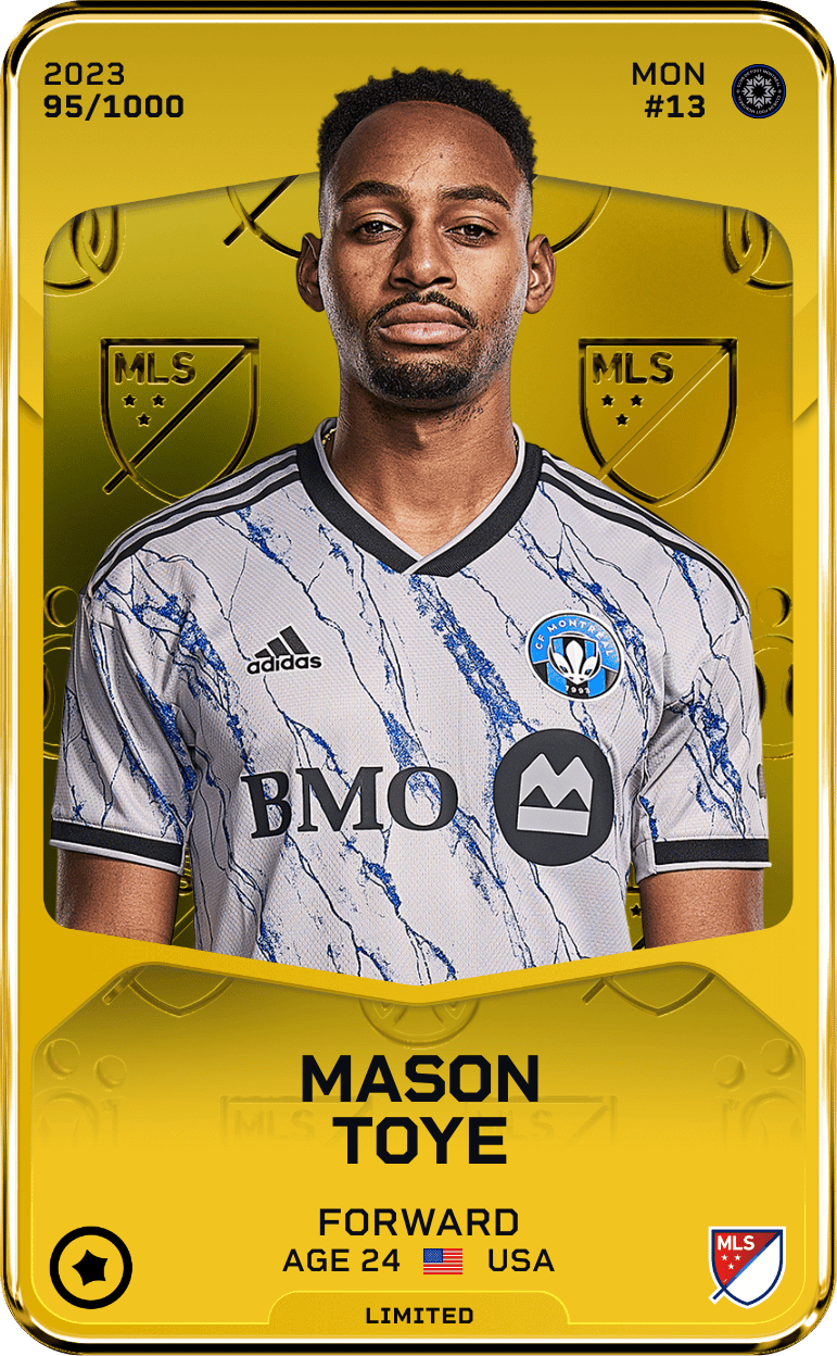 Mason Toye 2023-24 • Limited 95/1000