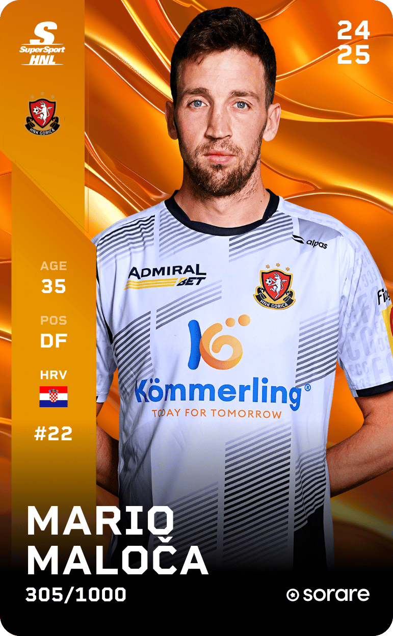 Mario Maloča 2024-25 • Limited 305/1000