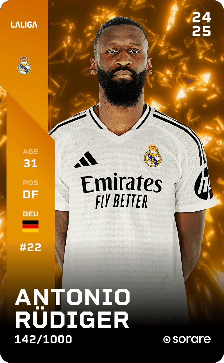 Antonio Rüdiger 2024-25 • Limited 142/1000