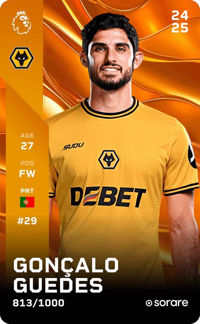 Gonçalo Guedes 2024-25 • Limited 813/1000