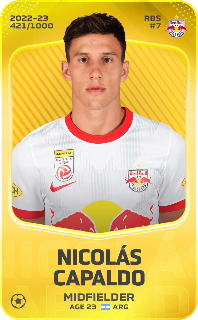 Nicolás Capaldo 2022-23 • Limited 421/1000