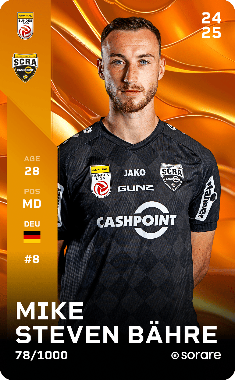Mike Steven Bähre 2024-25 • Limited 78/1000