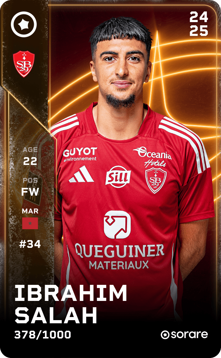 Ibrahim Salah 2024-25 • Limited 378/1000