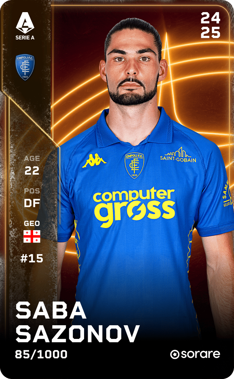 Saba Sazonov 2024-25 • Limited 85/1000