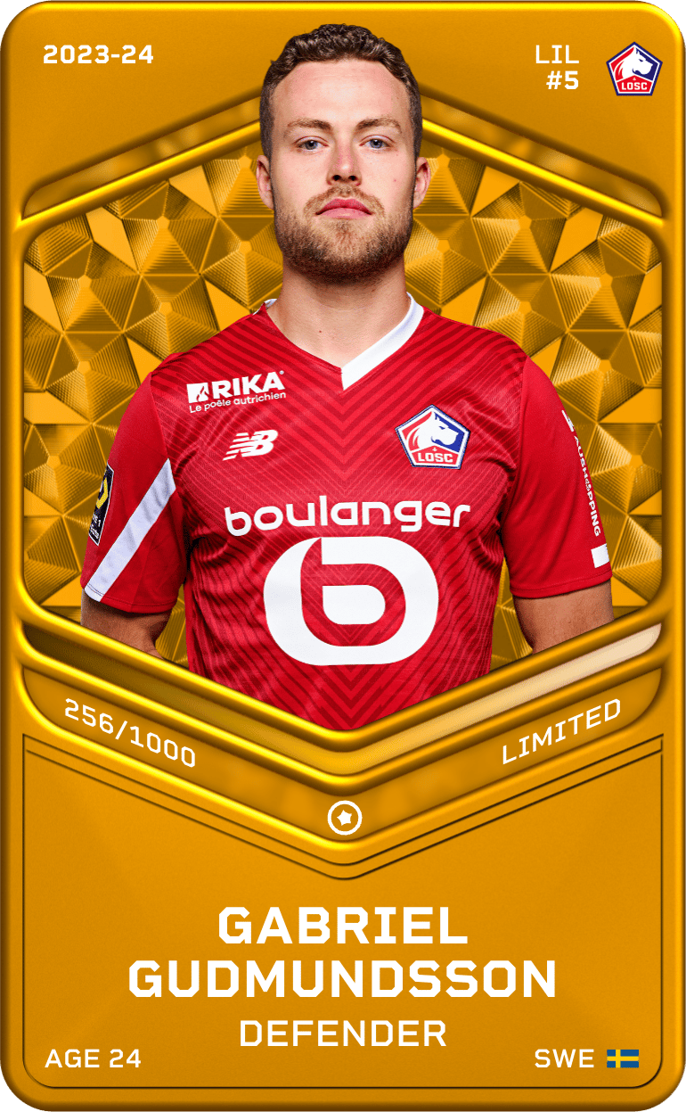 Gabriel Gudmundsson 2023-24 • Limited 256/1000