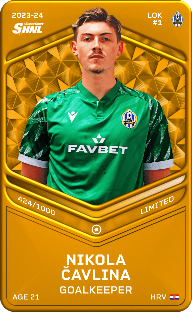 Nikola Čavlina 2023-24 • Limited 424/1000