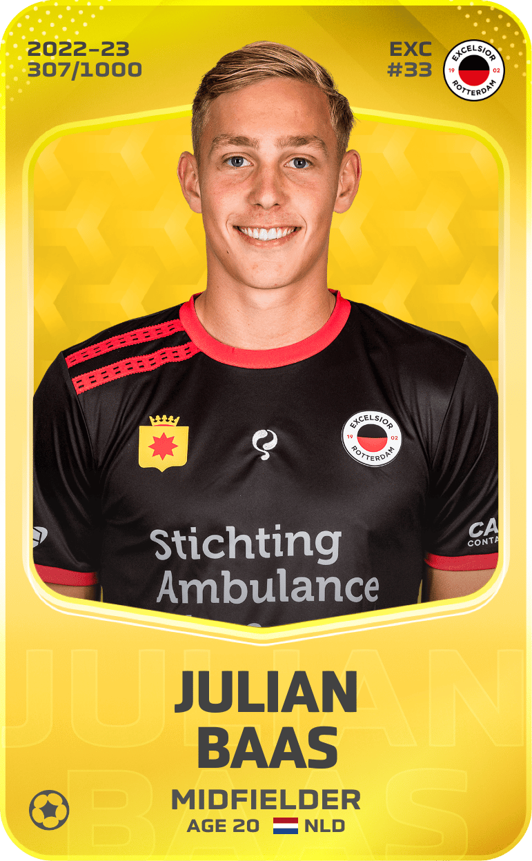 Julian Baas 2022-23 • Limited 307/1000