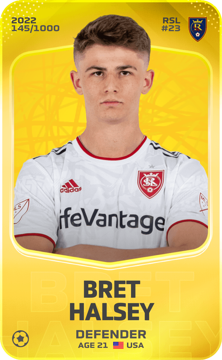 Bret Halsey 2022-23 • Limited 145/1000