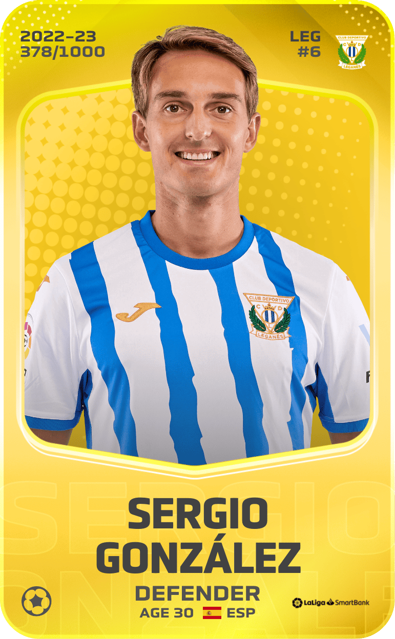 Sergio González 2022-23 • Limited 378/1000