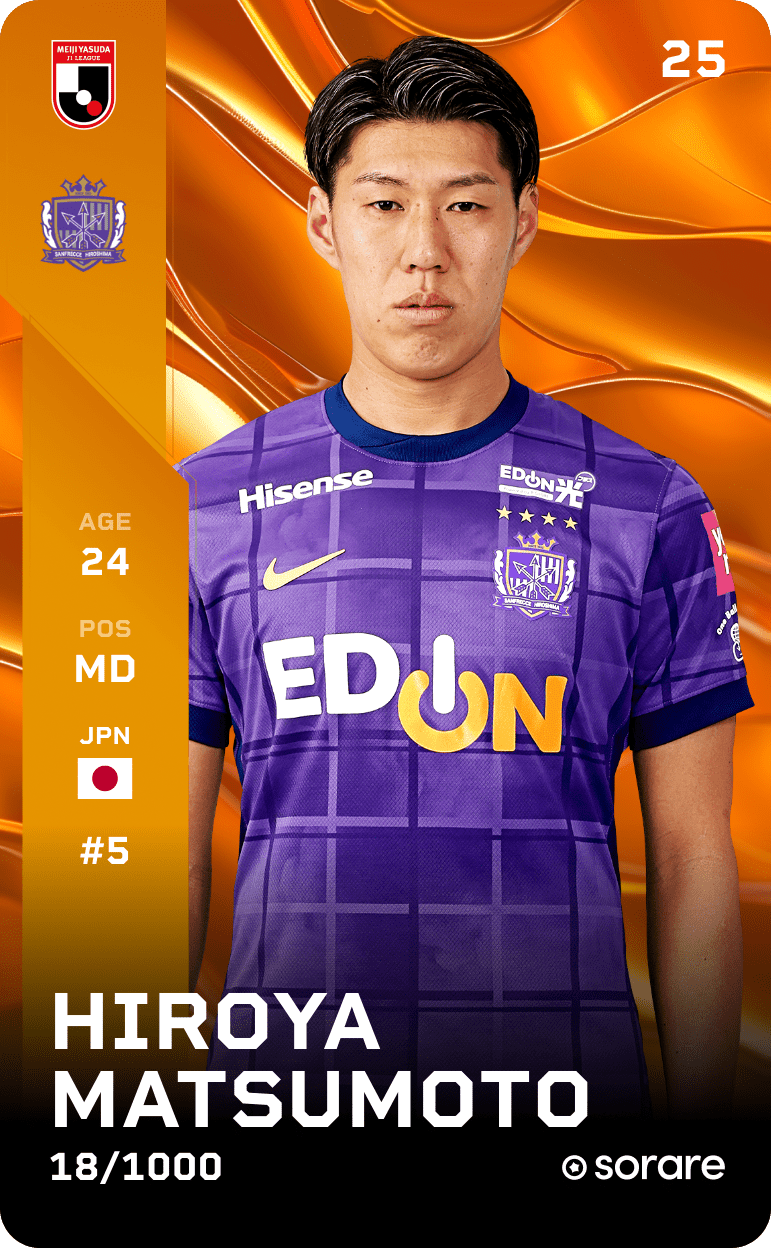 Hiroya Matsumoto 2025-26 • Limited 18/1000