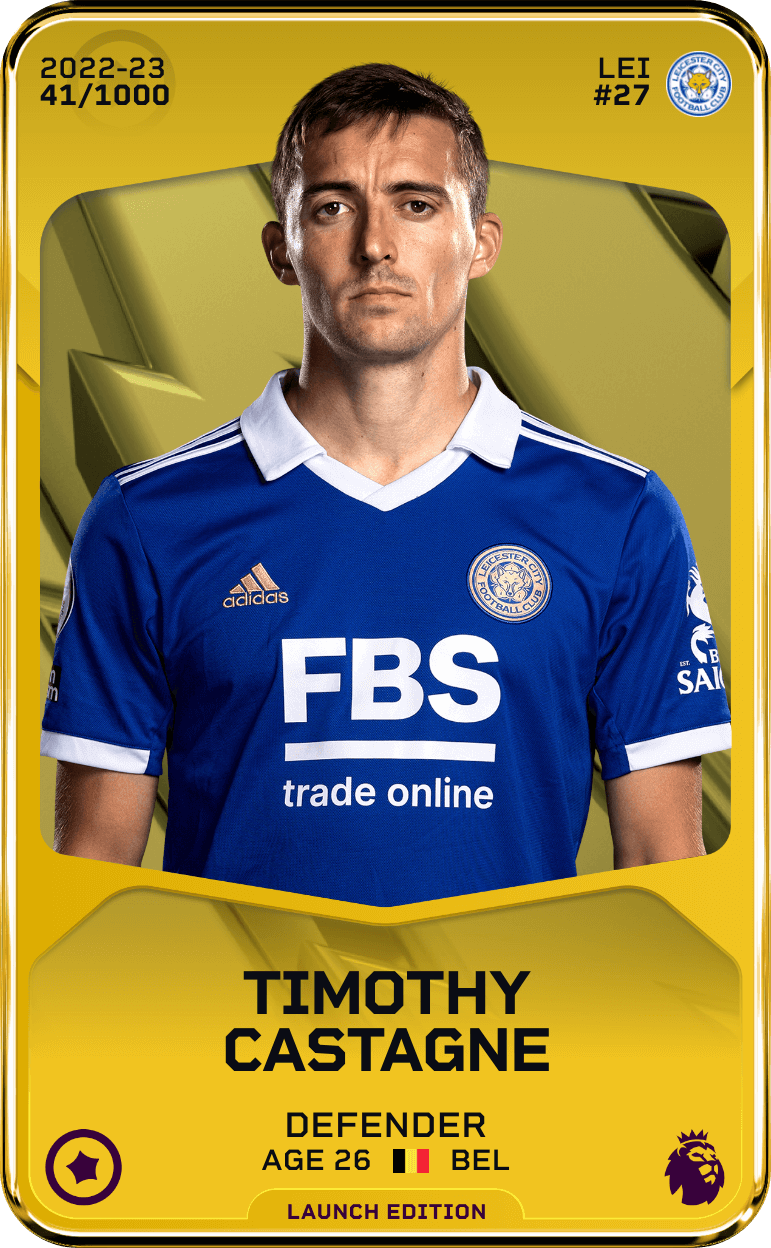 Timothy Castagne 2022-23 • Limited 41/1000