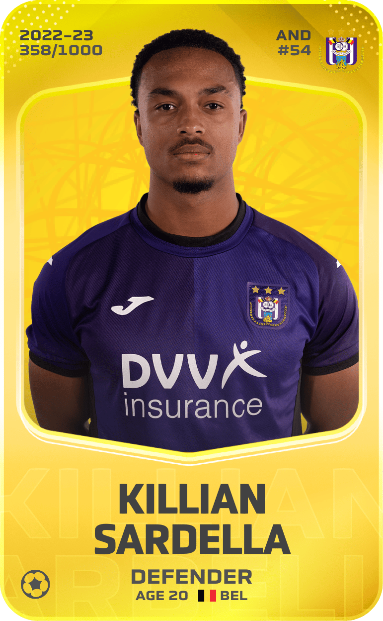 Killian Sardella 2022-23 • Limited 358/1000