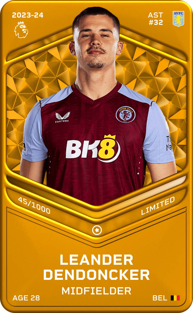 Leander Dendoncker 2023-24 • Limited 45/1000