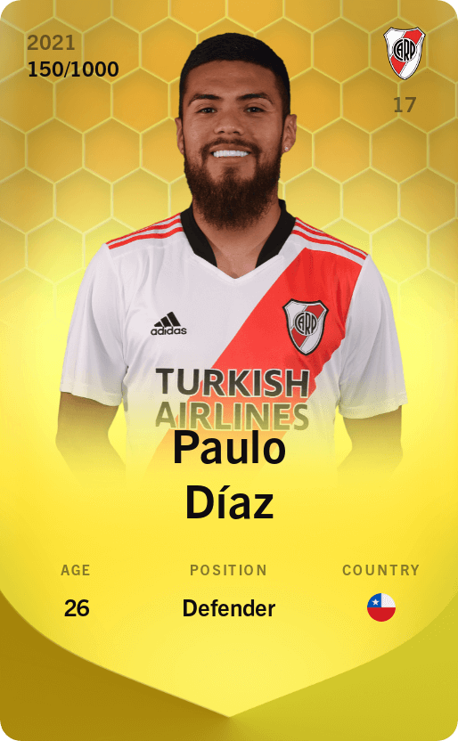 Paulo Díaz 2021-22 • Limited 150/1000