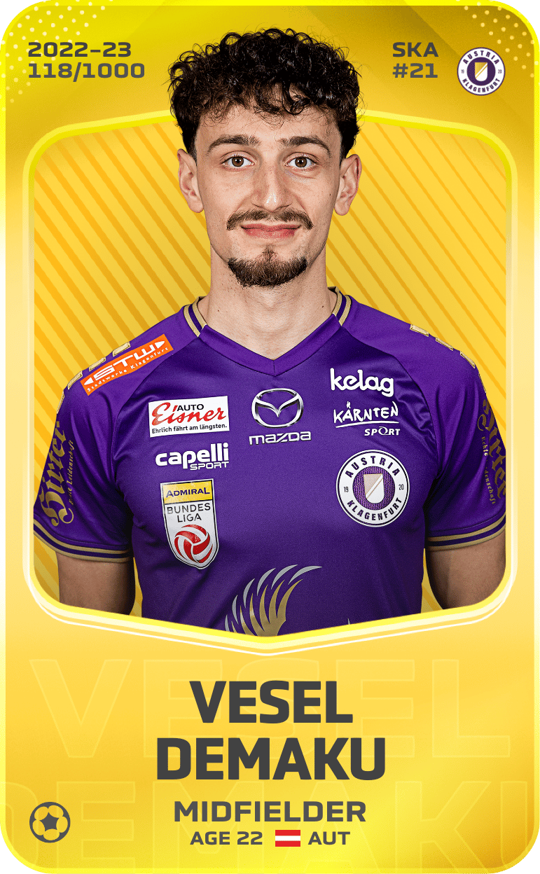 Vesel Demaku 2022-23 • Limited 118/1000