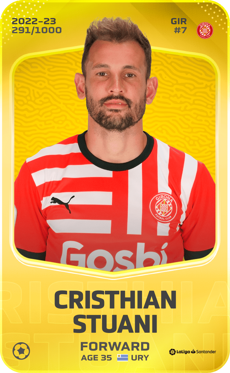 Cristhian Stuani 2022-23 • Limited 291/1000