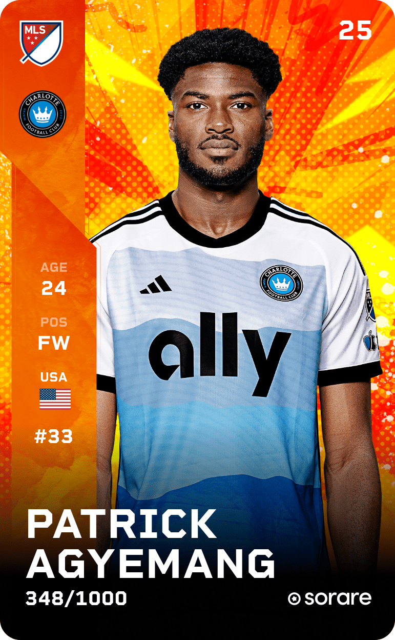 Patrick Agyemang 2025-26 • Limited 348/1000
