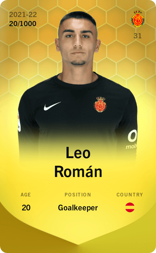 Leo Román 2021-22 • Limited 20/1000