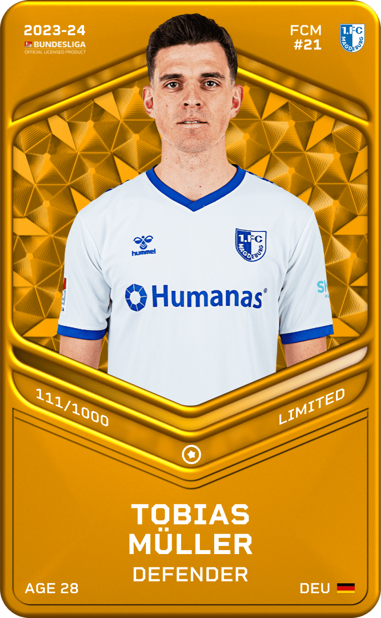 Tobias Müller 2023-24 • Limited 111/1000