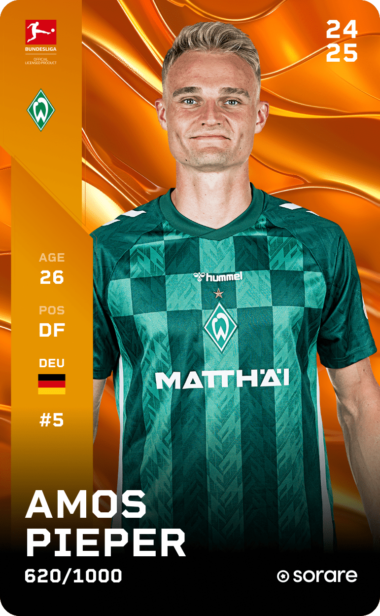 Amos Pieper 2024-25 • Limited 620/1000