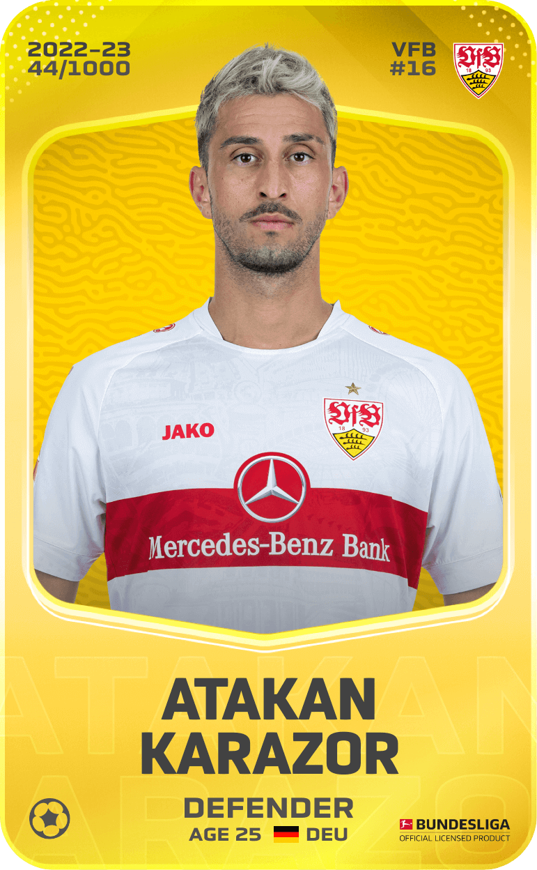 Atakan Karazor 2022-23 • Limited 44/1000