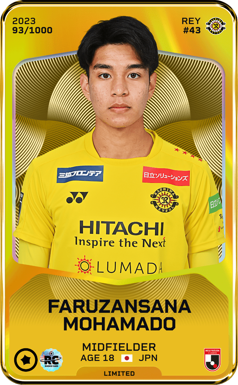 FARUZANSANA MOHAMADO 2023-24 • Limited 93/1000