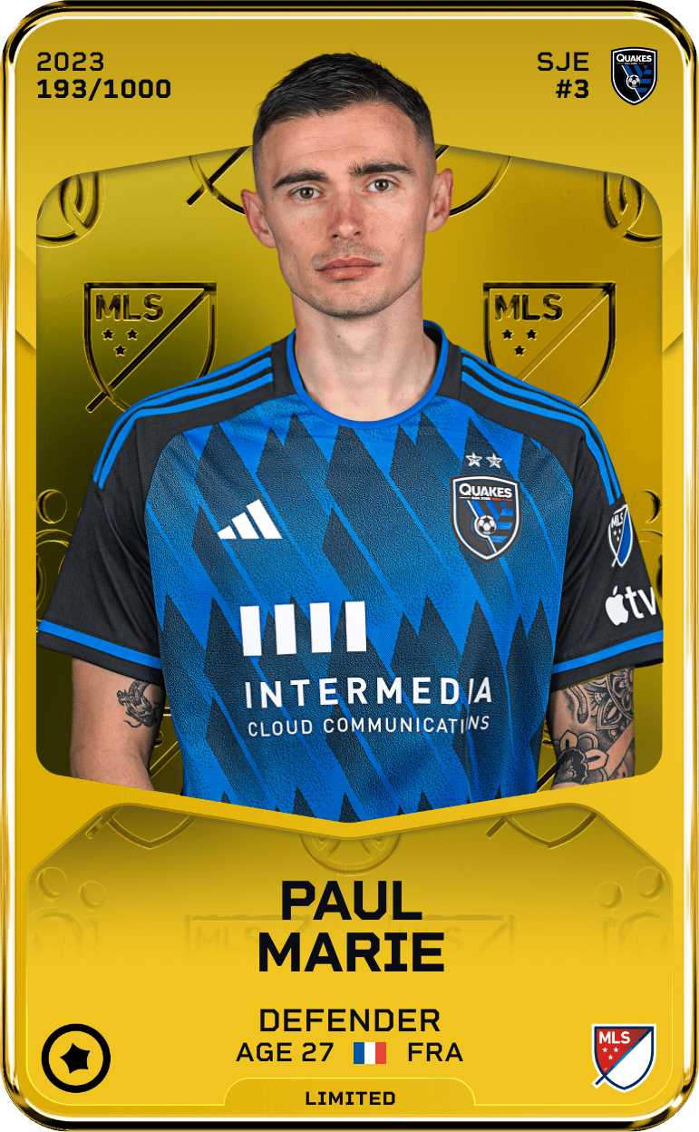 Paul Marie 2023-24 • Limited 193/1000
