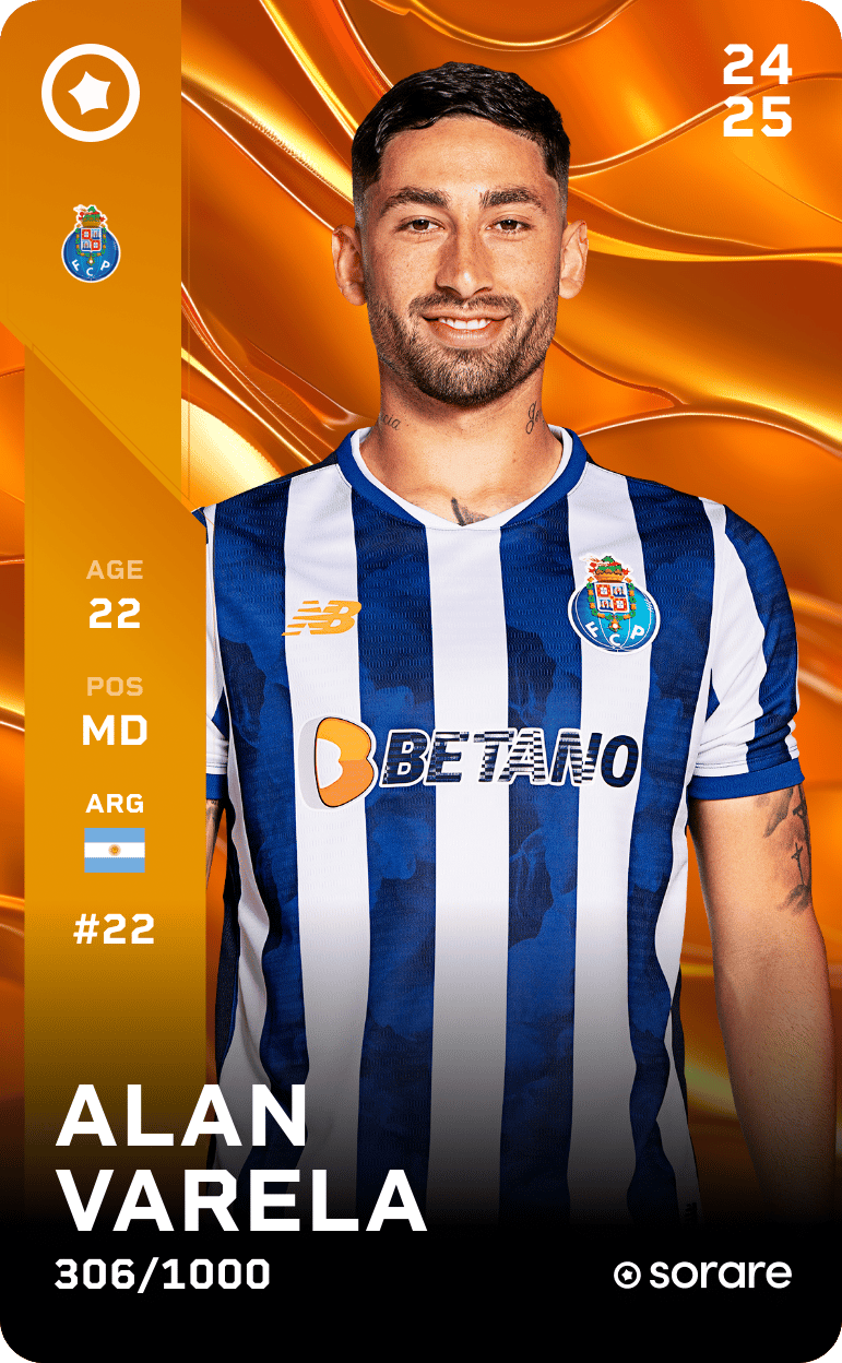 Alan Varela 2024-25 • Limited 306/1000