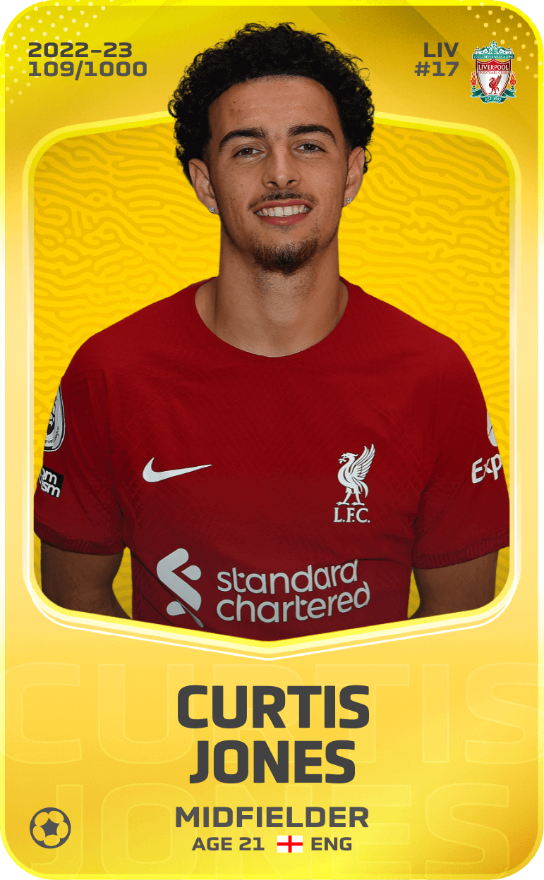 Curtis Jones 2022-23 • Limited 109/1000