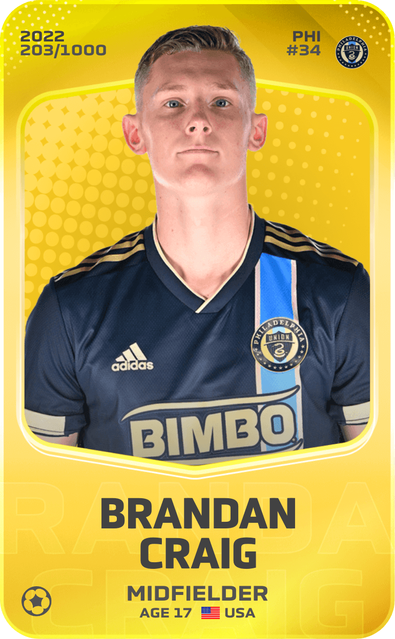 Brandan Craig 2022-23 • Limited 203/1000