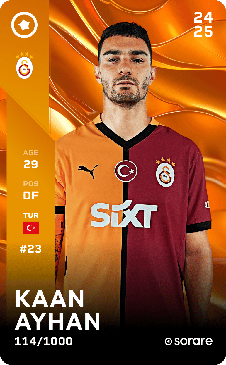 Kaan Ayhan 2024-25 • Limited 114/1000