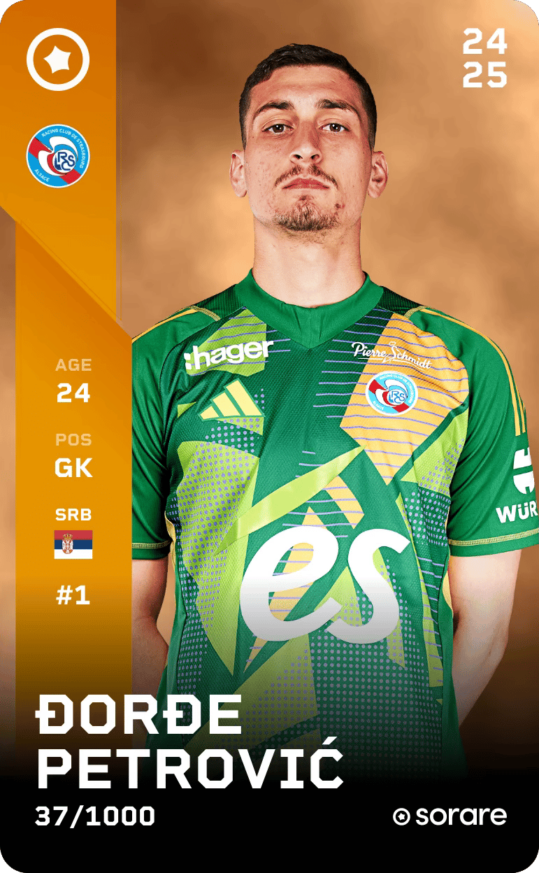 Đorđe Petrović 2024-25 • Limited 37/1000
