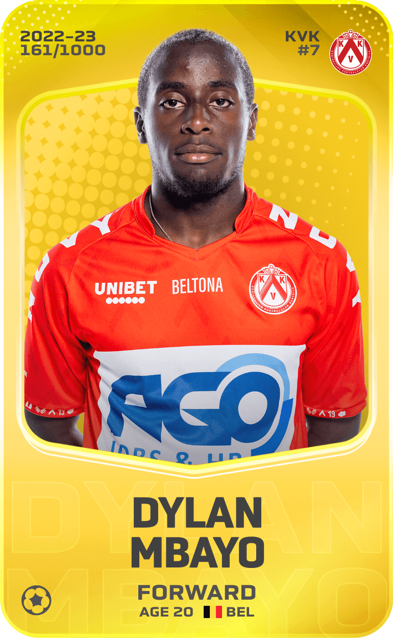 Dylan Mbayo 2022-23 • Limited 161/1000