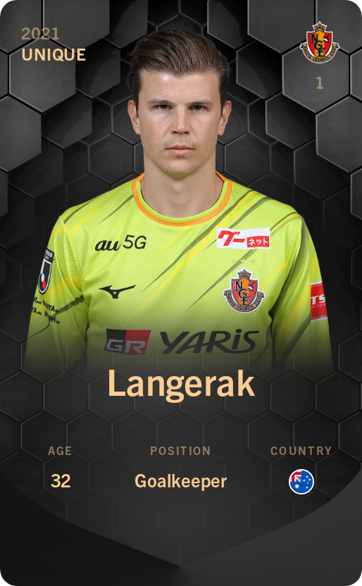 Sorare - Sorare Official - Langerak 2021-22 • Unique - NFT # 13801145539803916507100282852523266087859573364046748740400058651473572103759