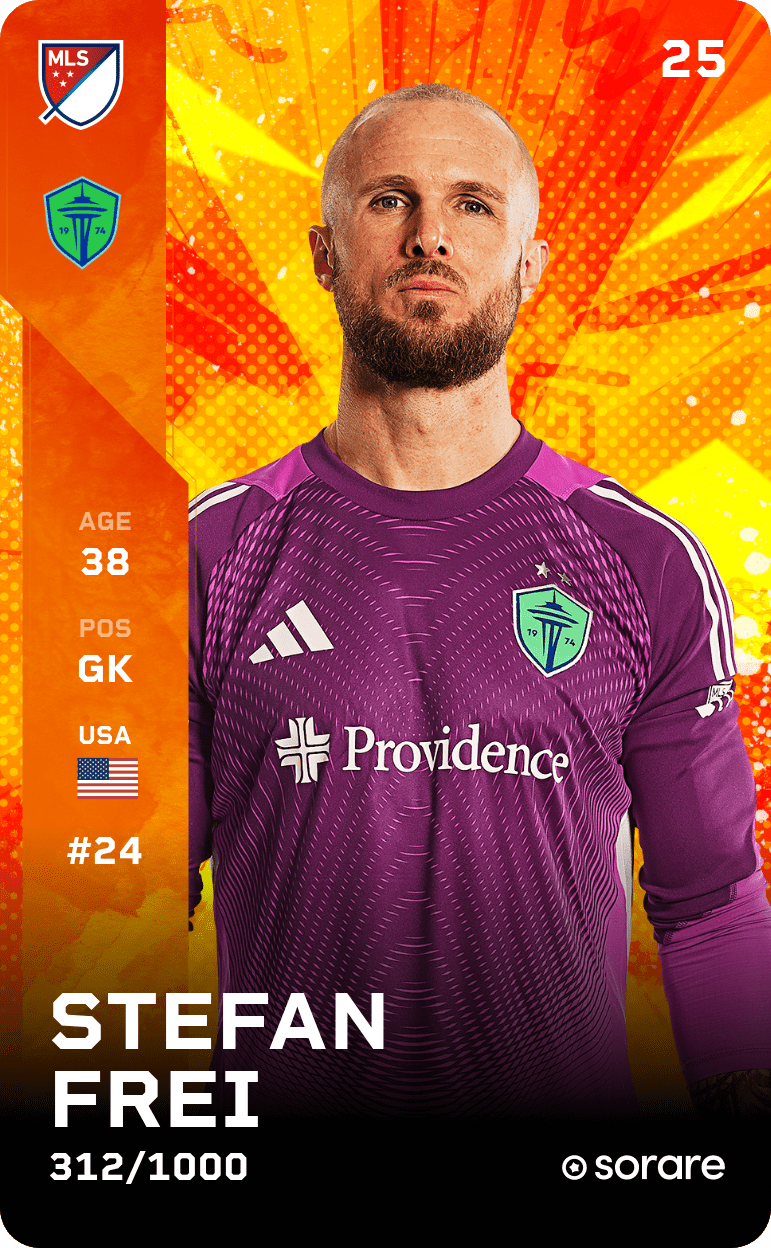 Stefan Frei 2025-26 • Limited 312/1000