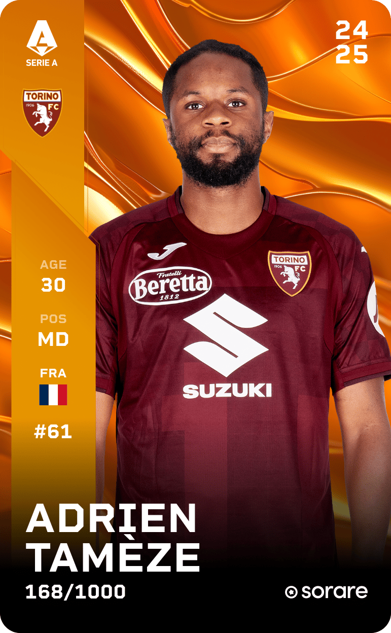 Adrien Tameze 2024-25 • Limited 168/1000