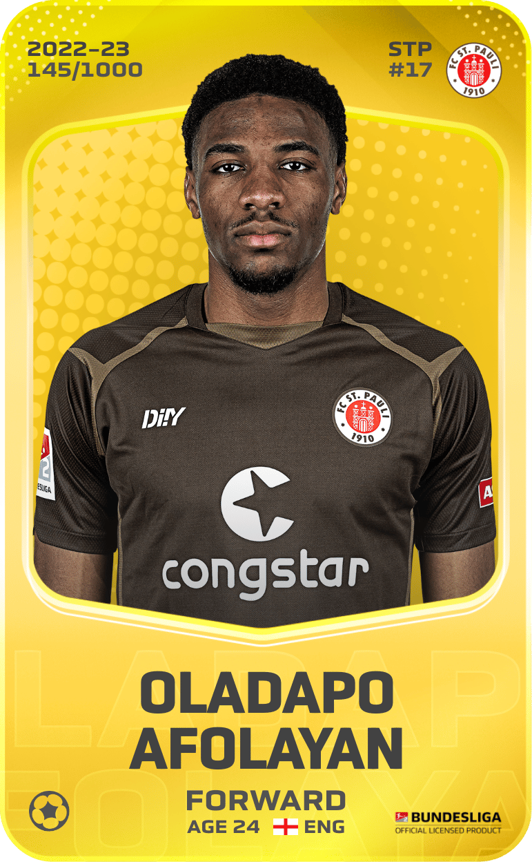 Oladapo Afolayan 2022-23 • Limited 145/1000