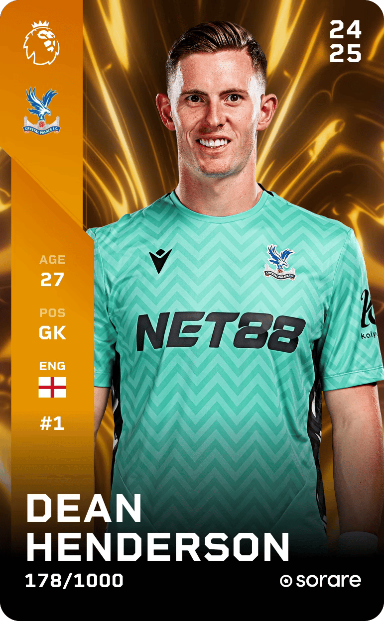 Dean Henderson 2024-25 • Limited 178/1000