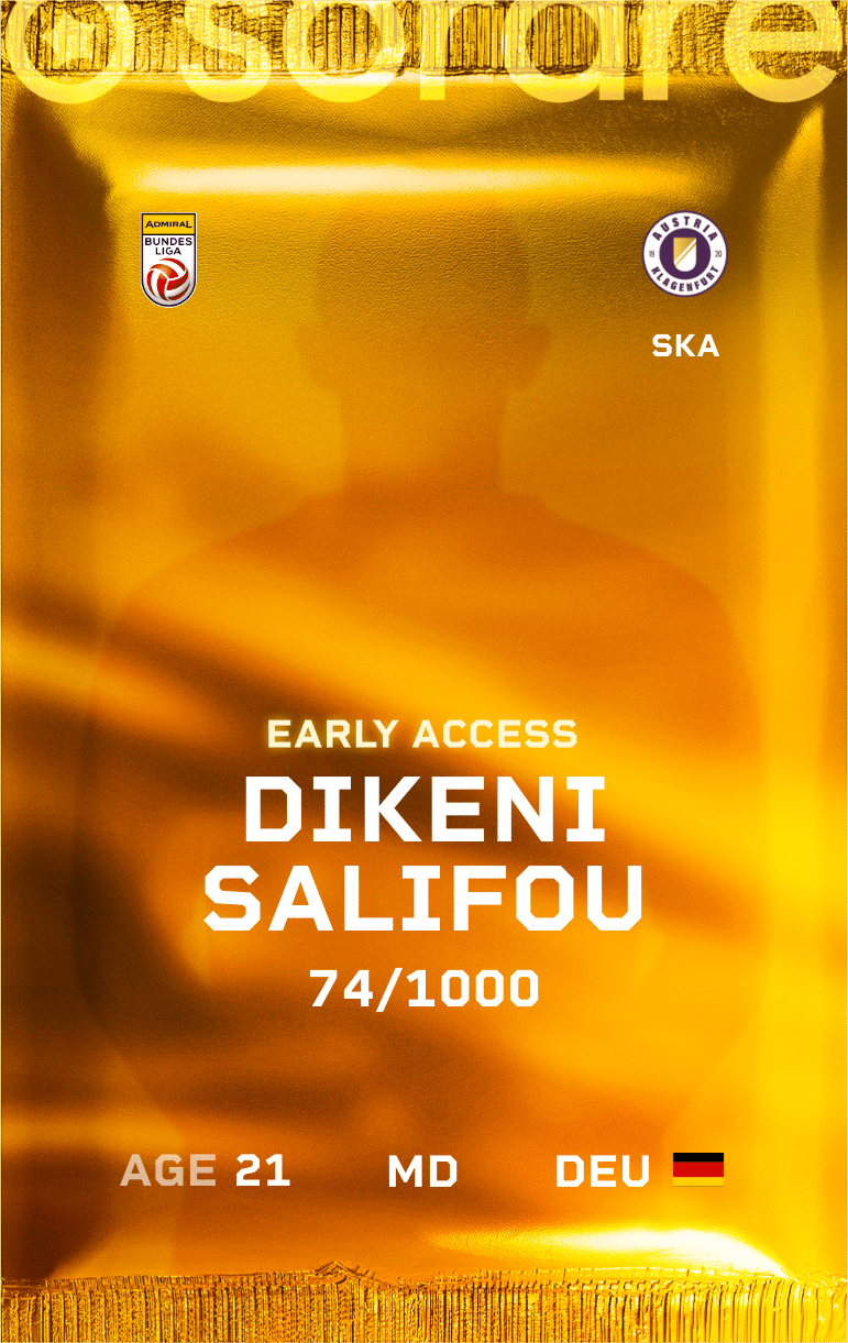 Dikeni Salifou 2024-25 • Limited 74/1000