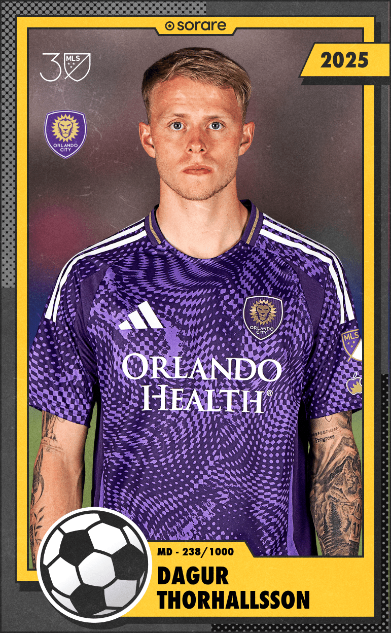Dagur Dan      Thórhallson 2025-26 • Limited 238/1000
