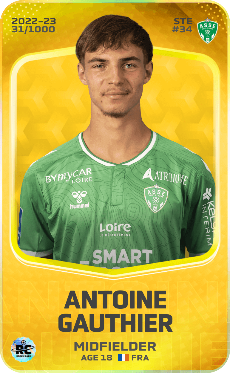 Antoine Gauthier 2022-23 • Limited 31/1000