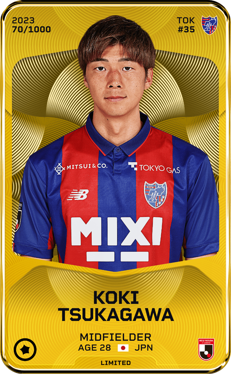 Koki Tsukagawa 2023-24 • Limited 70/1000