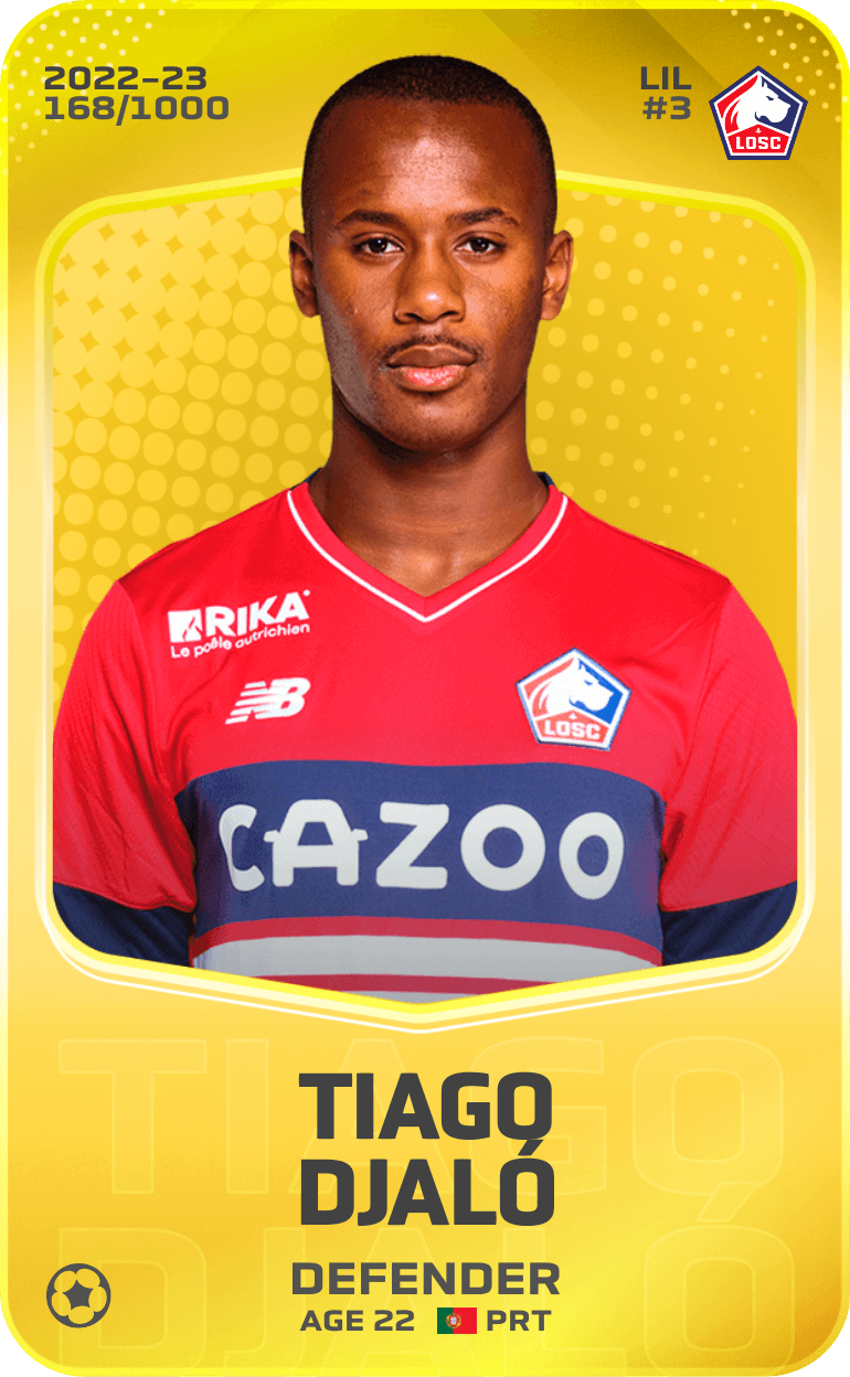 Tiago Djaló 2022-23 • Limited 168/1000