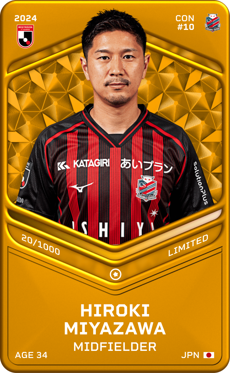 Hiroki Miyazawa 2024-25 • Limited 20/1000