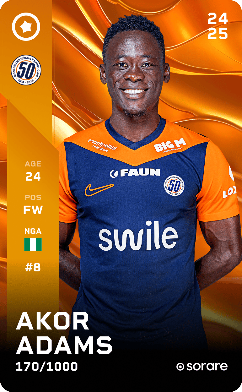 Akor Adams 2024-25 • Limited 170/1000