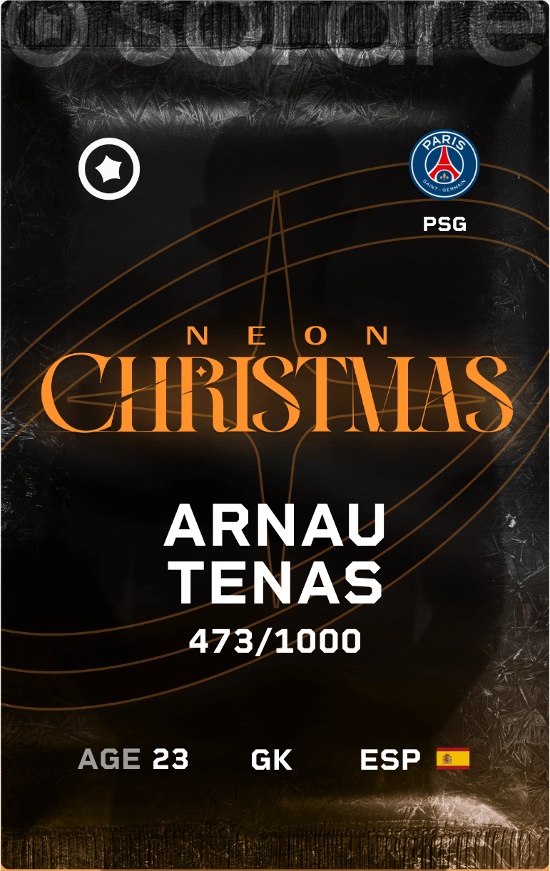Arnau Tenas 2024-25 • Limited 473/1000